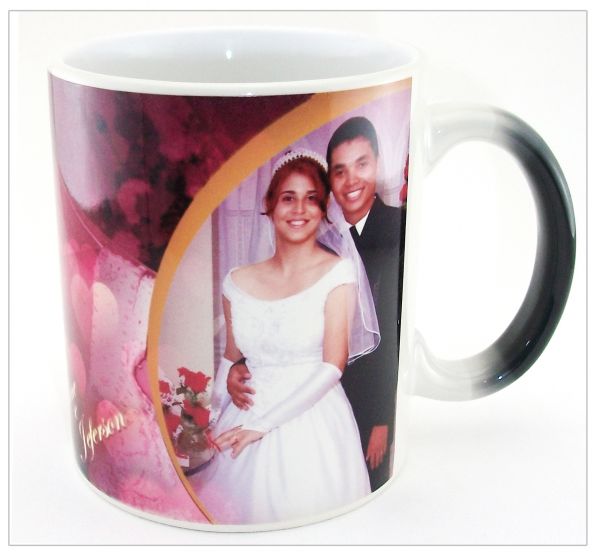 Caneca mágica Personalizada Casamento